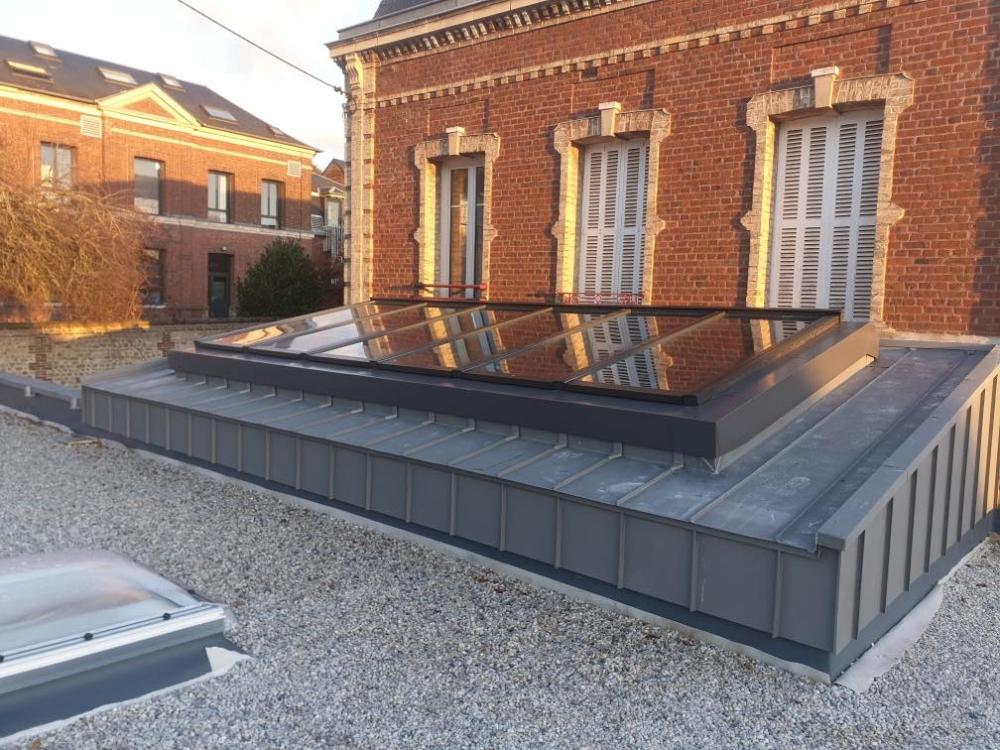 verriere velux sur zinc